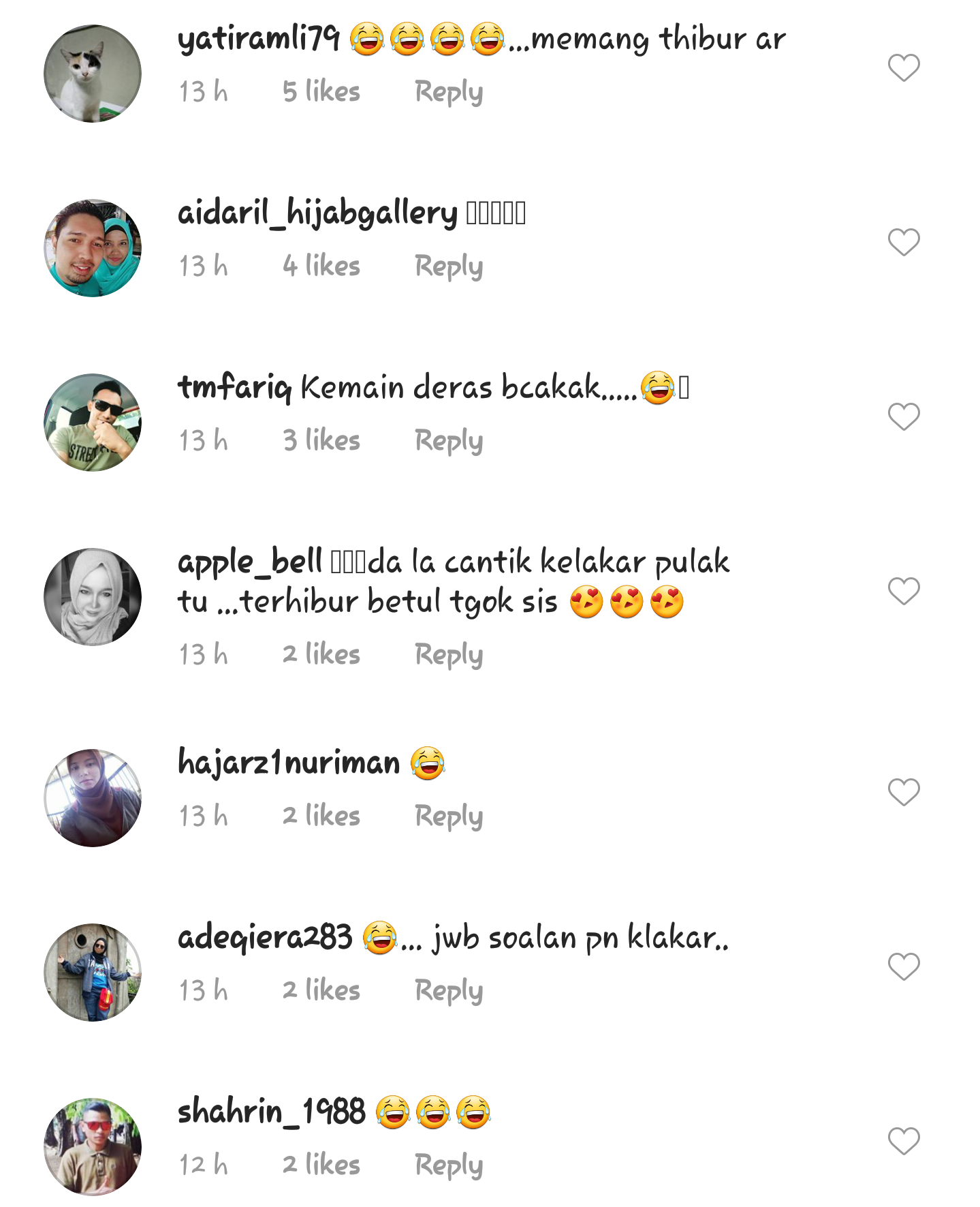 "Akak, kenapa akak tak pakai style tudung cam Neelofa yg 